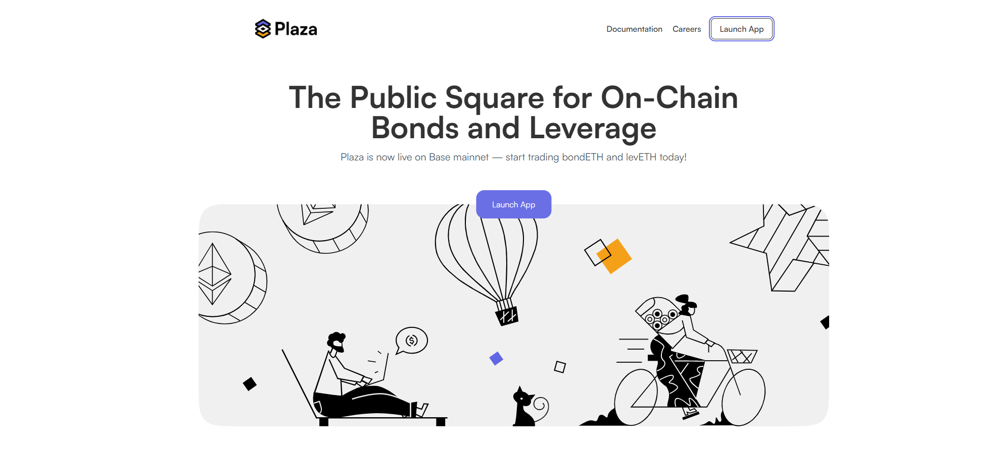 Plaza finance homepage
