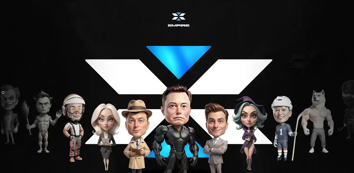 X empire tap to earn crypto game on social media X (twitter)