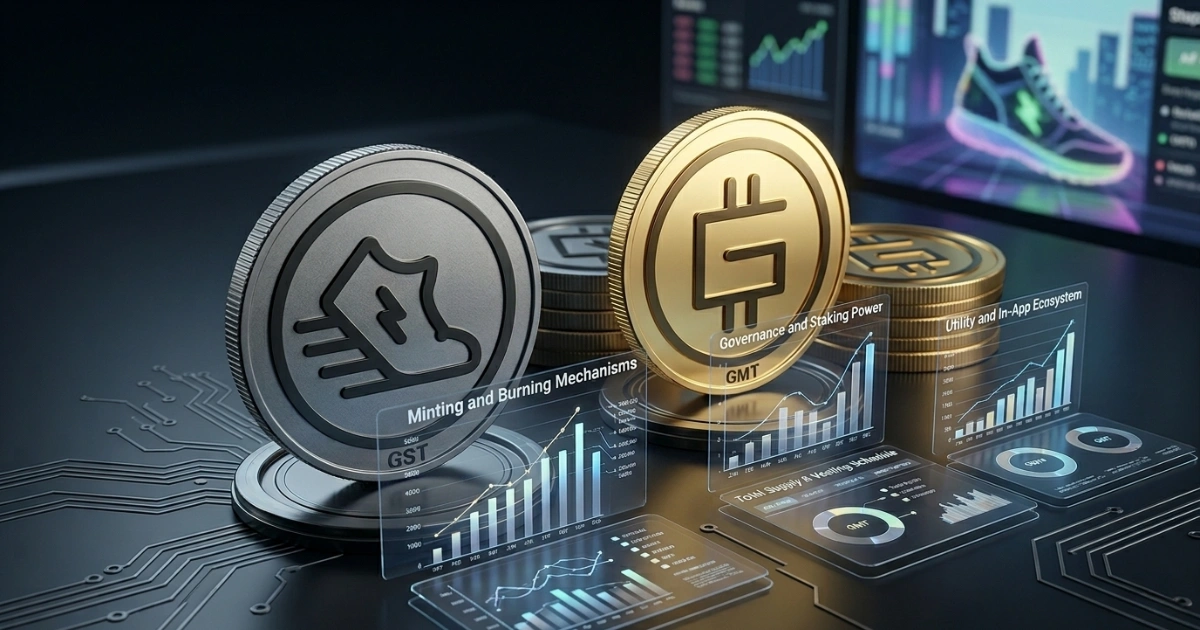 Green Satoshi Token and GMT crypto