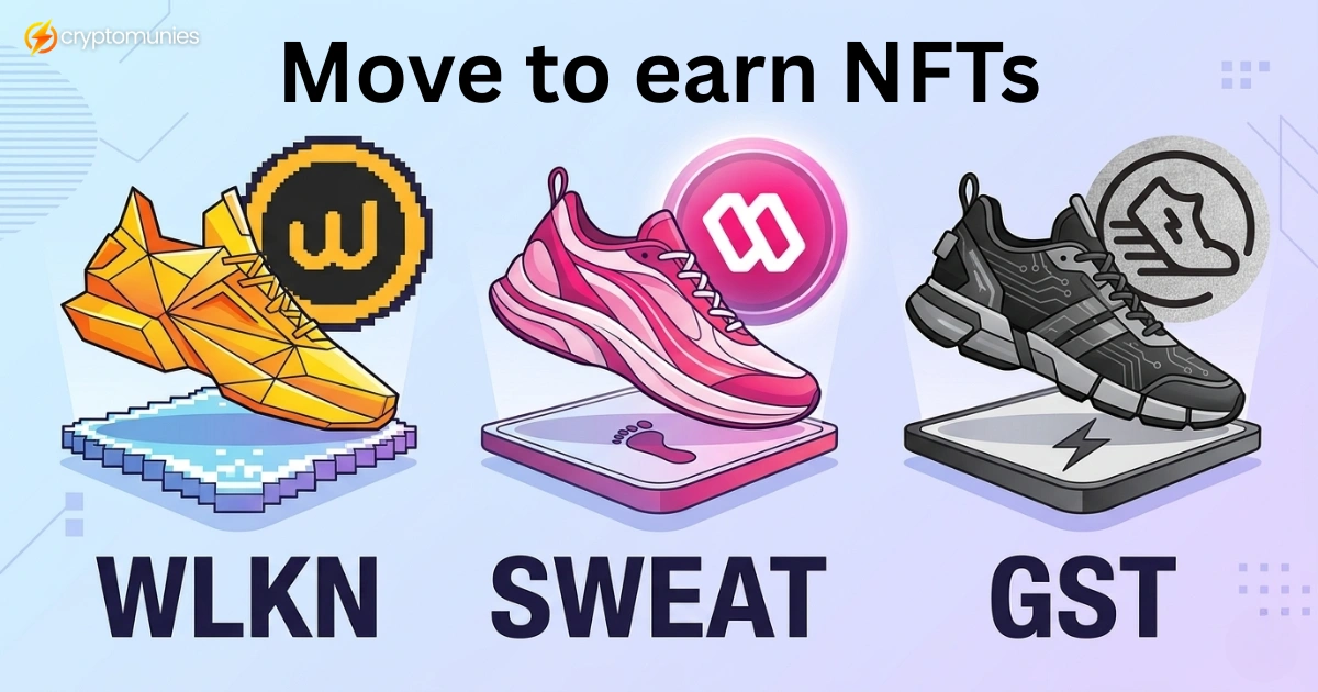 Move to earn NFTs illustation