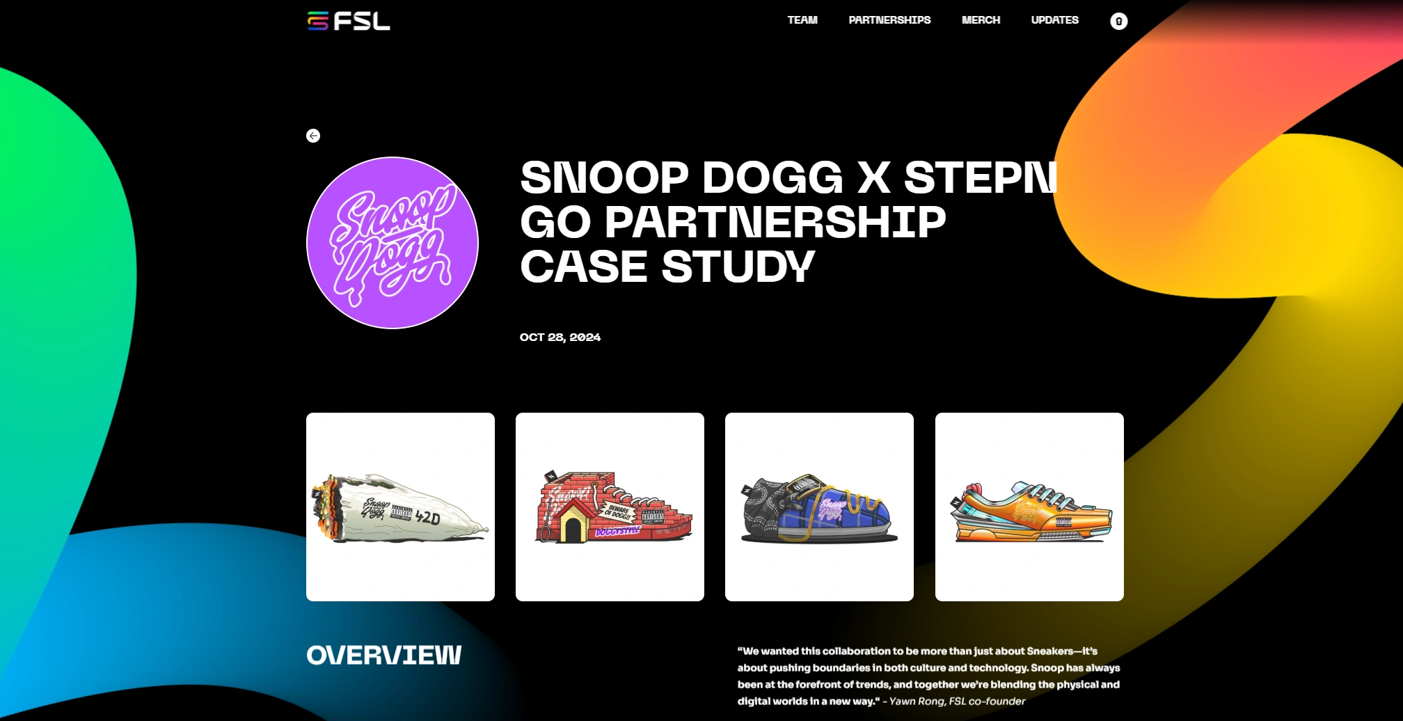 Snoop Dog partnership with StepN