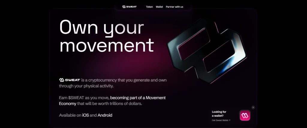 Sweatcoin - move to earn apps