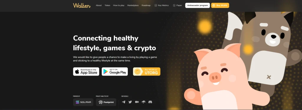 Walken crypto - Move to earn apps