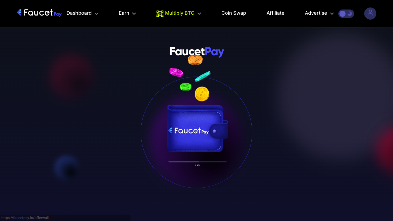 An image introducing us to web3 faucet platform faucetpay