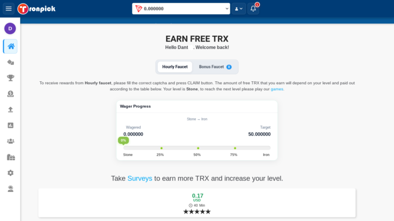 Tronpick Faucet