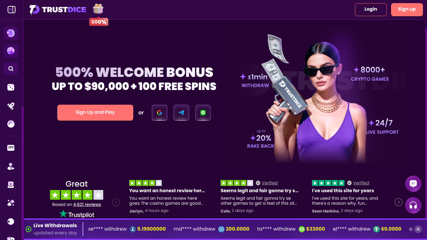 Trustdice review article