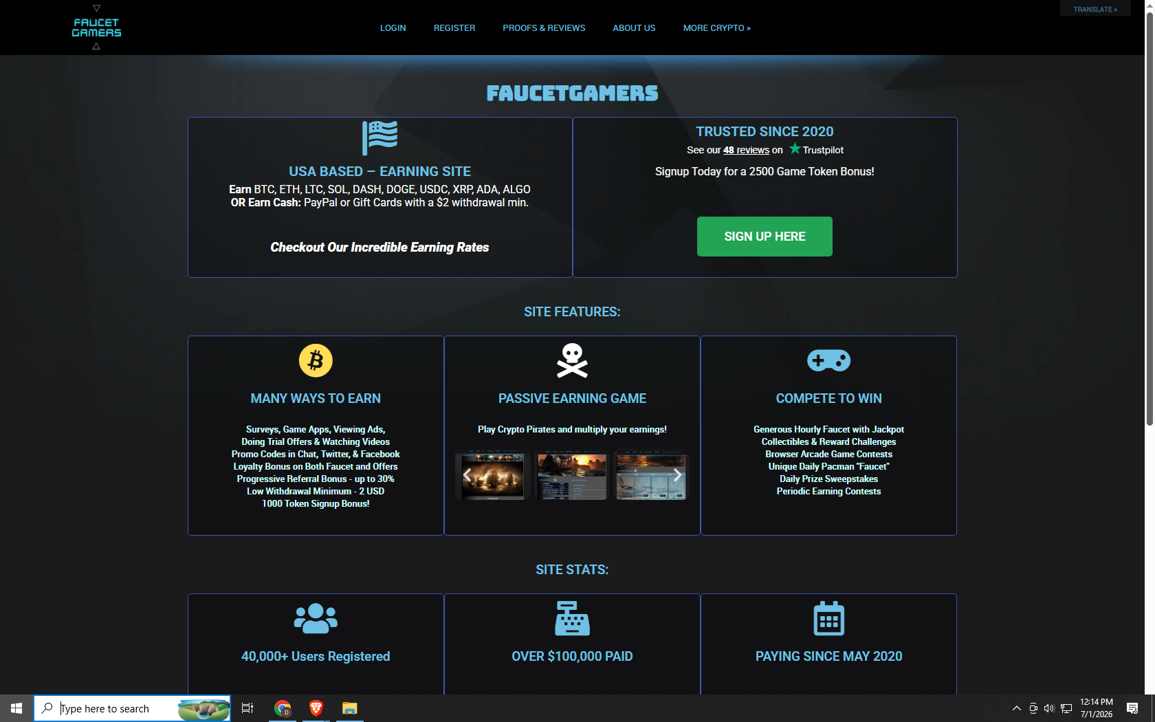 An image introducing you to FaucetGamers Web3 Faucet