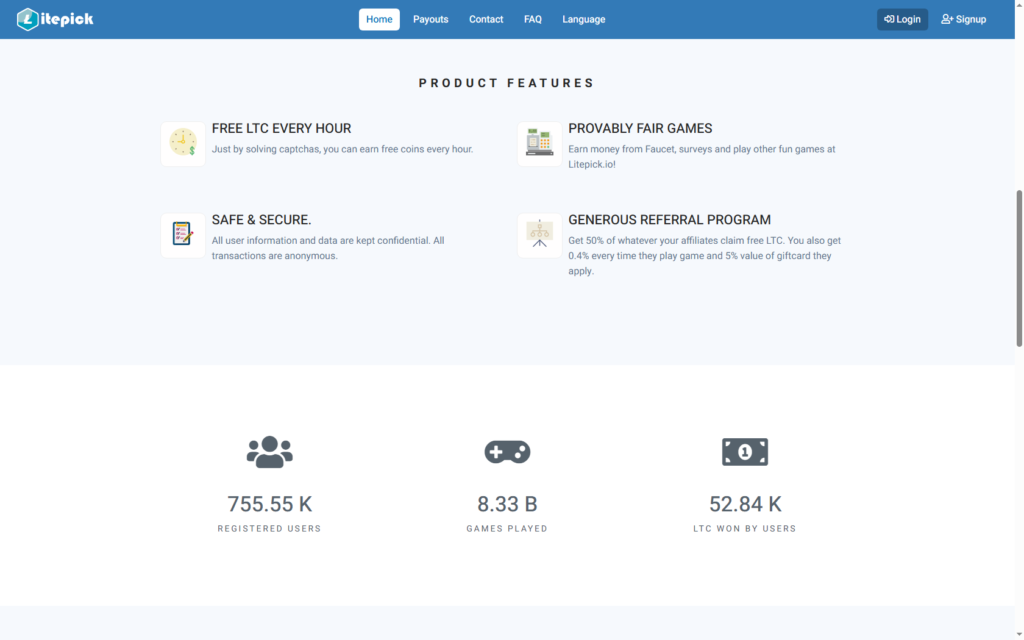 Litepick Faucet the Features