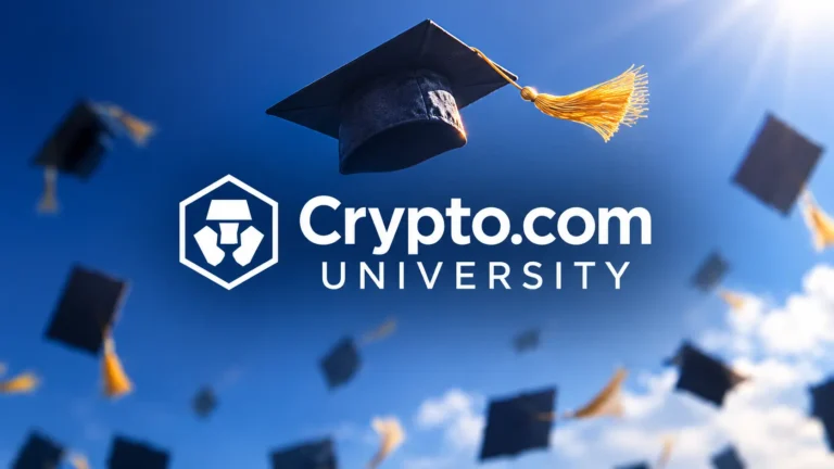 Feature image for an article about crypto.com university